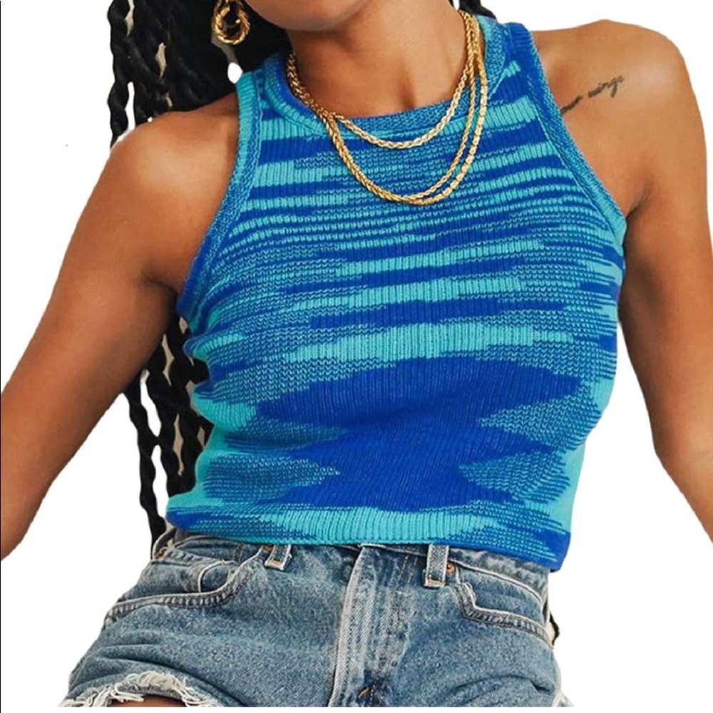 Women’s trendy ribbed tank